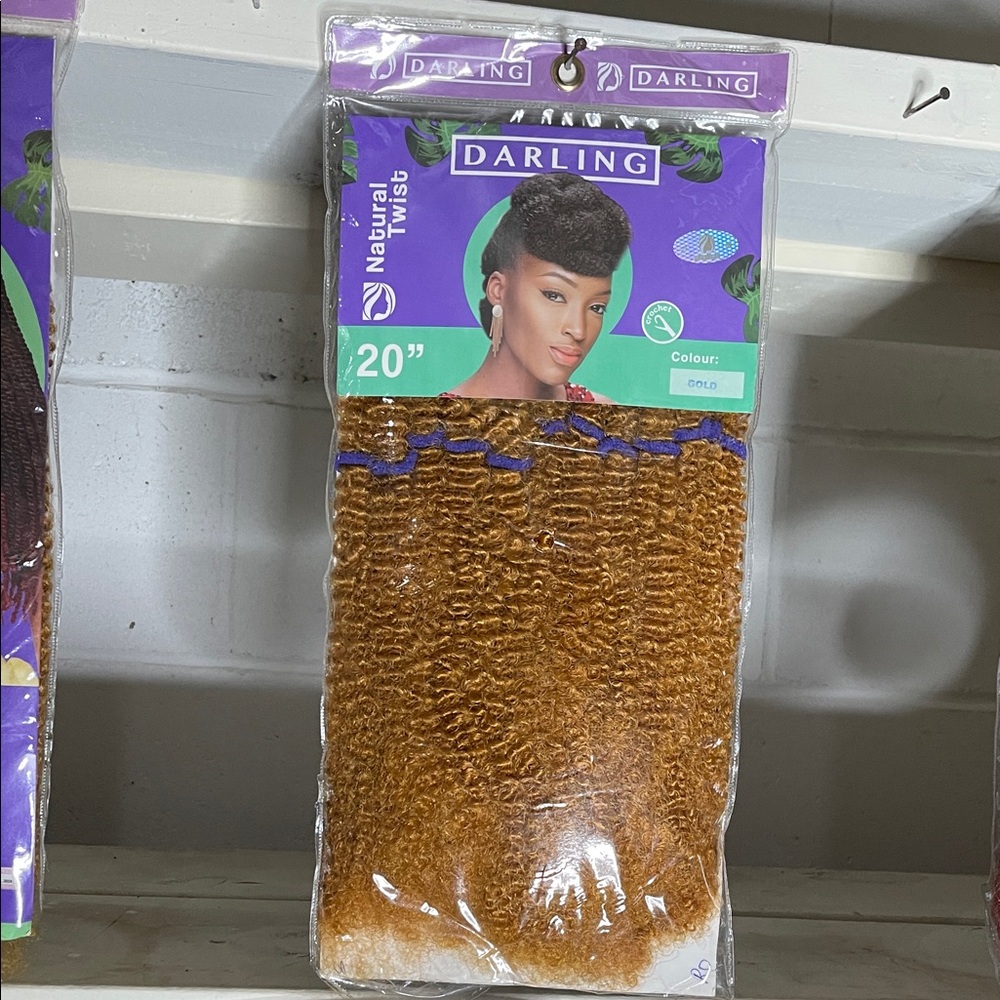 Darling Natural Twists Hair Extensions - Bronze